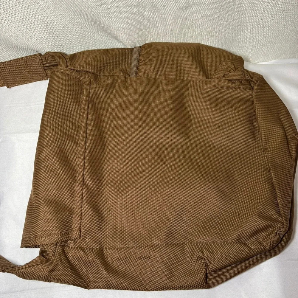 National Parks Conservation Association Brown Satchel Messenger Bag Cotton Twill